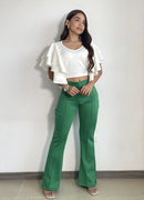 Pantalon Tiro Alto Scuba Lisa