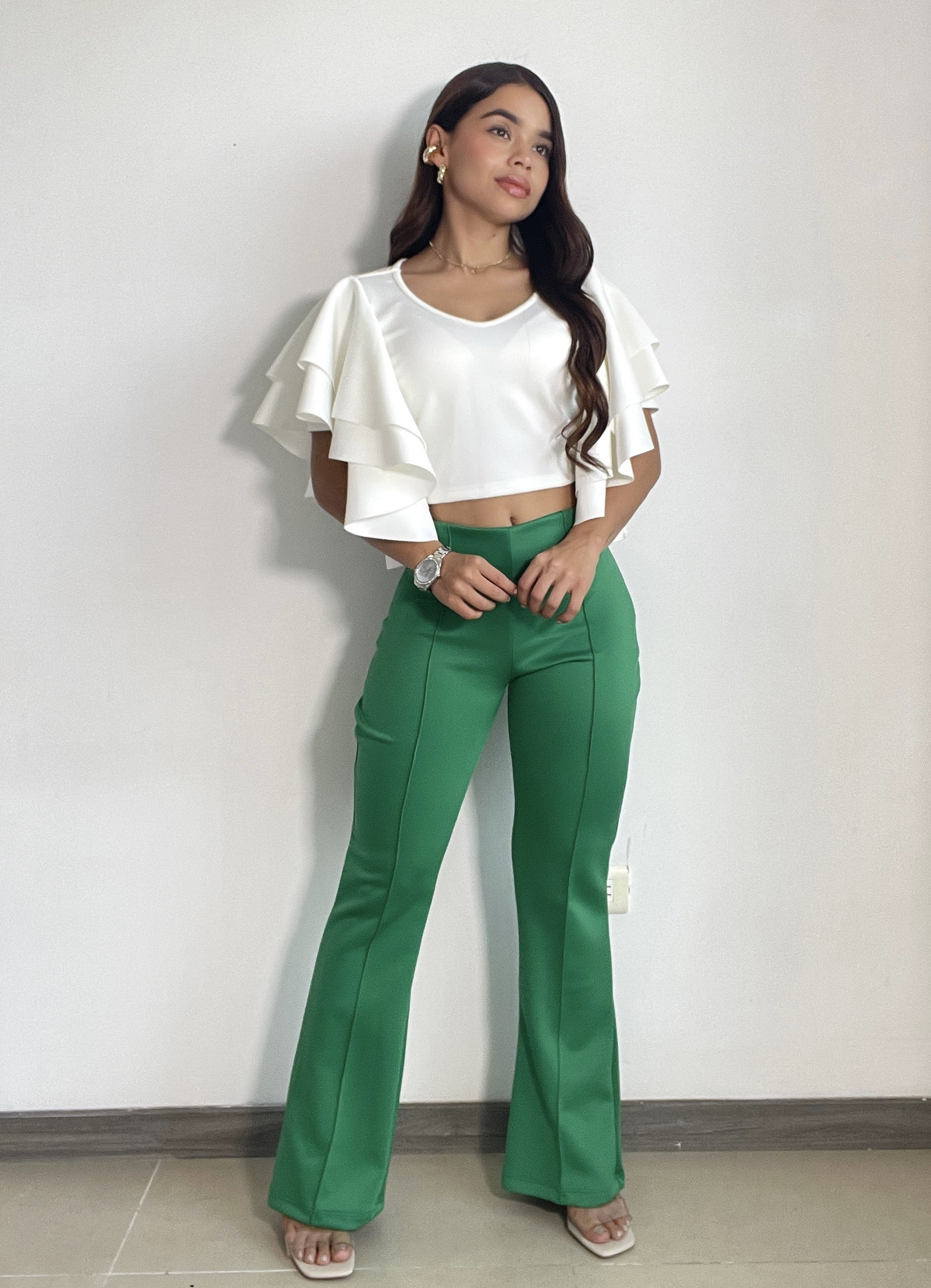 Pantalon Tiro Alto Scuba Lisa