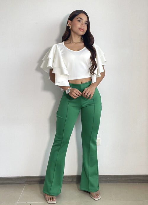 Pantalon Tiro Alto Scuba Lisa