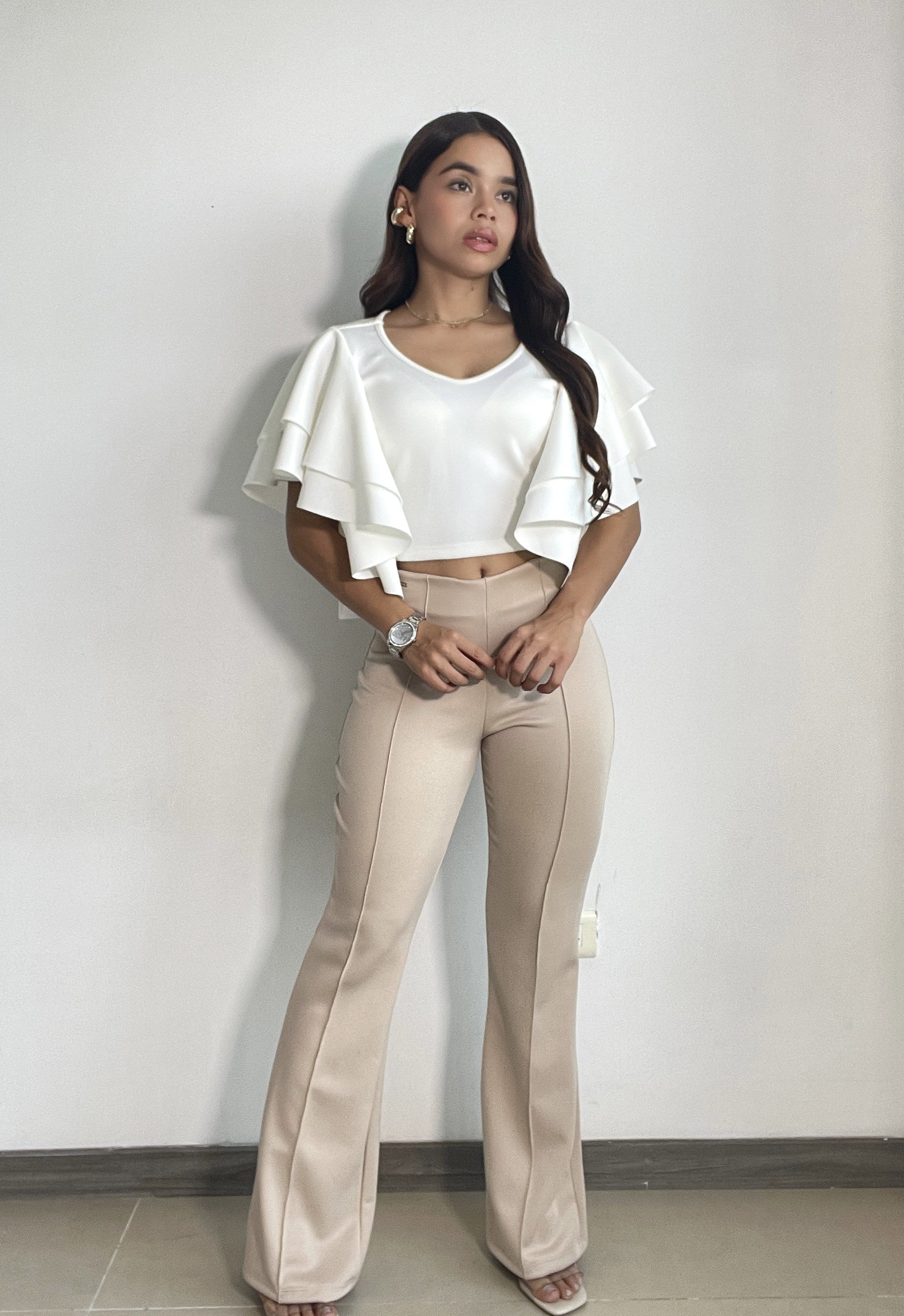 Pantalon Tiro Alto Scuba Lisa