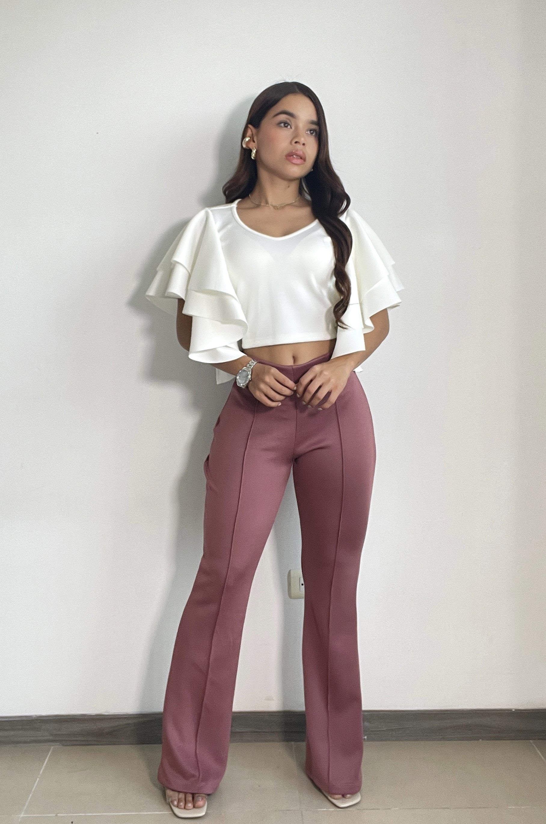 Pantalon Tiro Alto Scuba Lisa