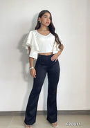Pantalon Tiro Alto Scuba Lisa
