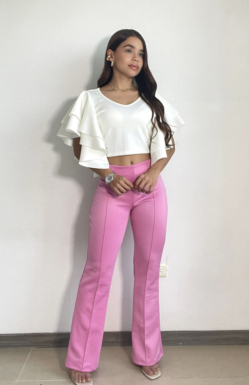 Pantalon Tiro Alto Scuba Lisa