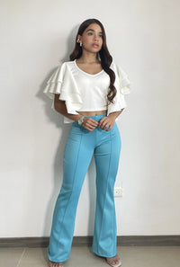 Pantalon Tiro Alto Scuba Lisa