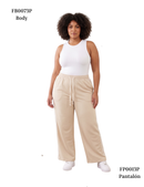 Pantalon Enresortado Doble Hiladillo