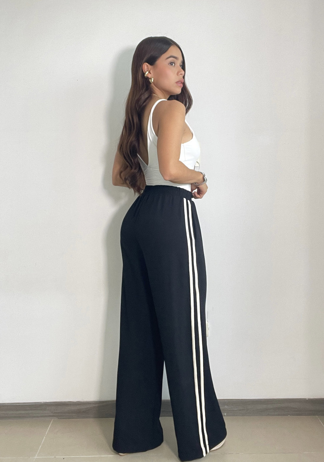 Pantalon Enresortado Doble Hiladillo