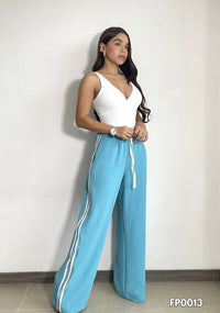 Pantalon Enresortado Doble Hiladillo