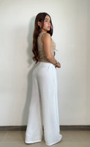 Pantalon Basico Con Resorte Bota Recta