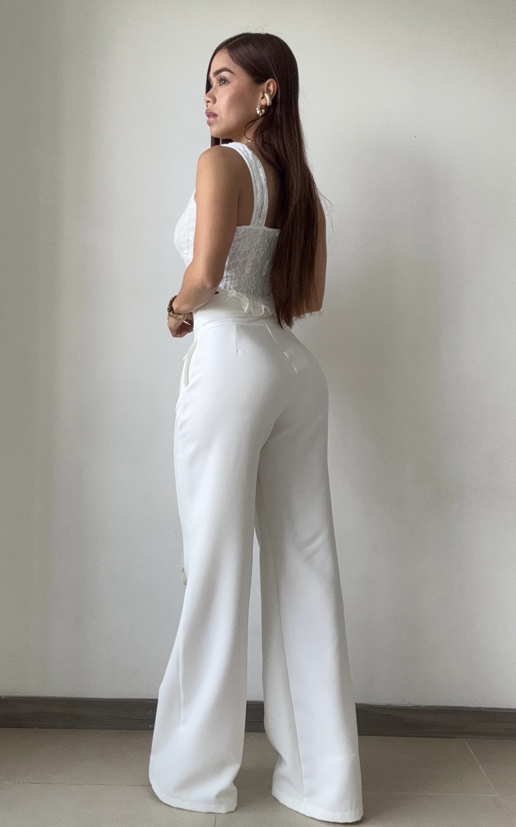 Pantalon Tapa Hebiila Con Cierre