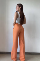 Pantalon Tapa Hebiila Con Cierre