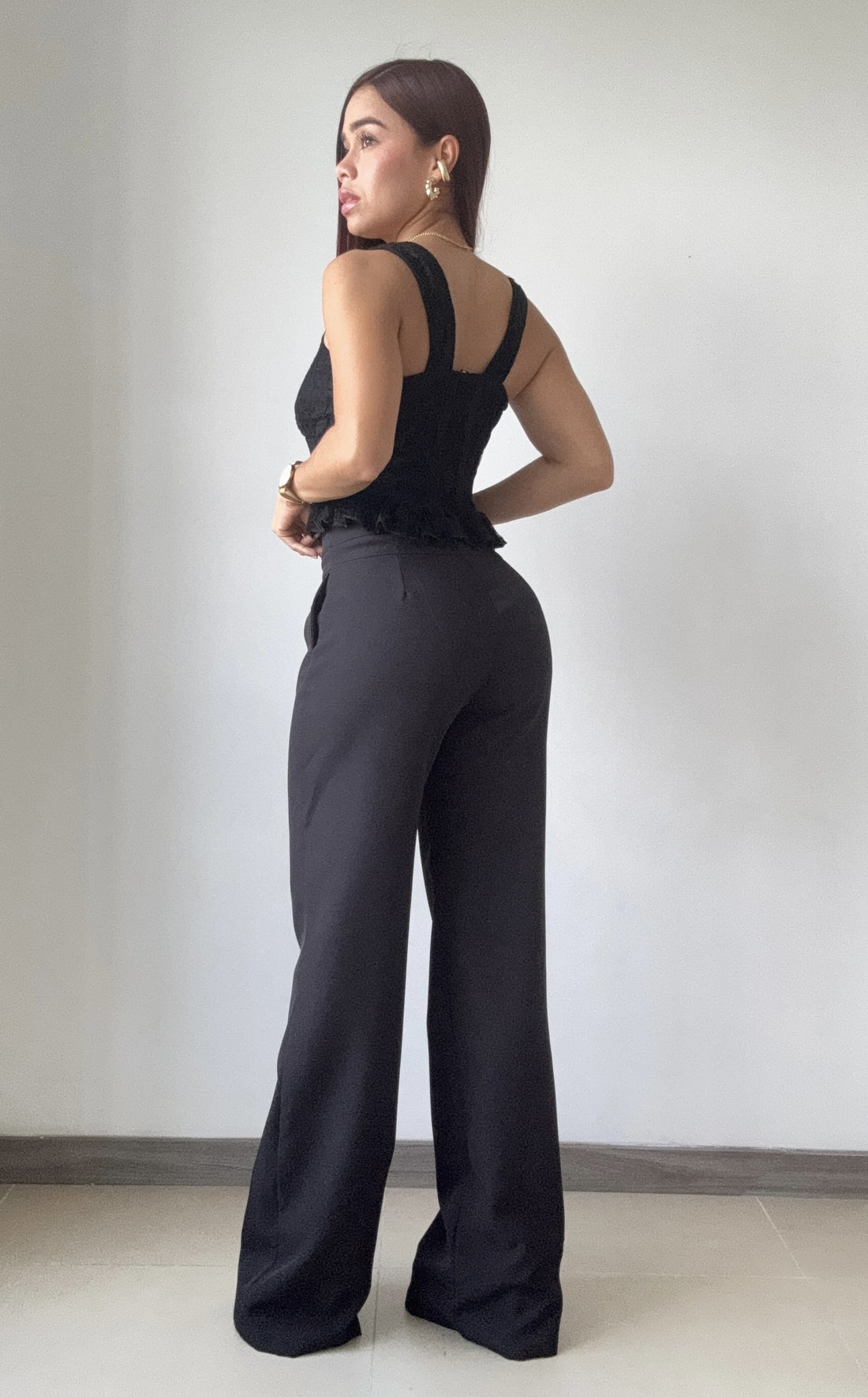 Pantalon Tapa Hebiila Con Cierre