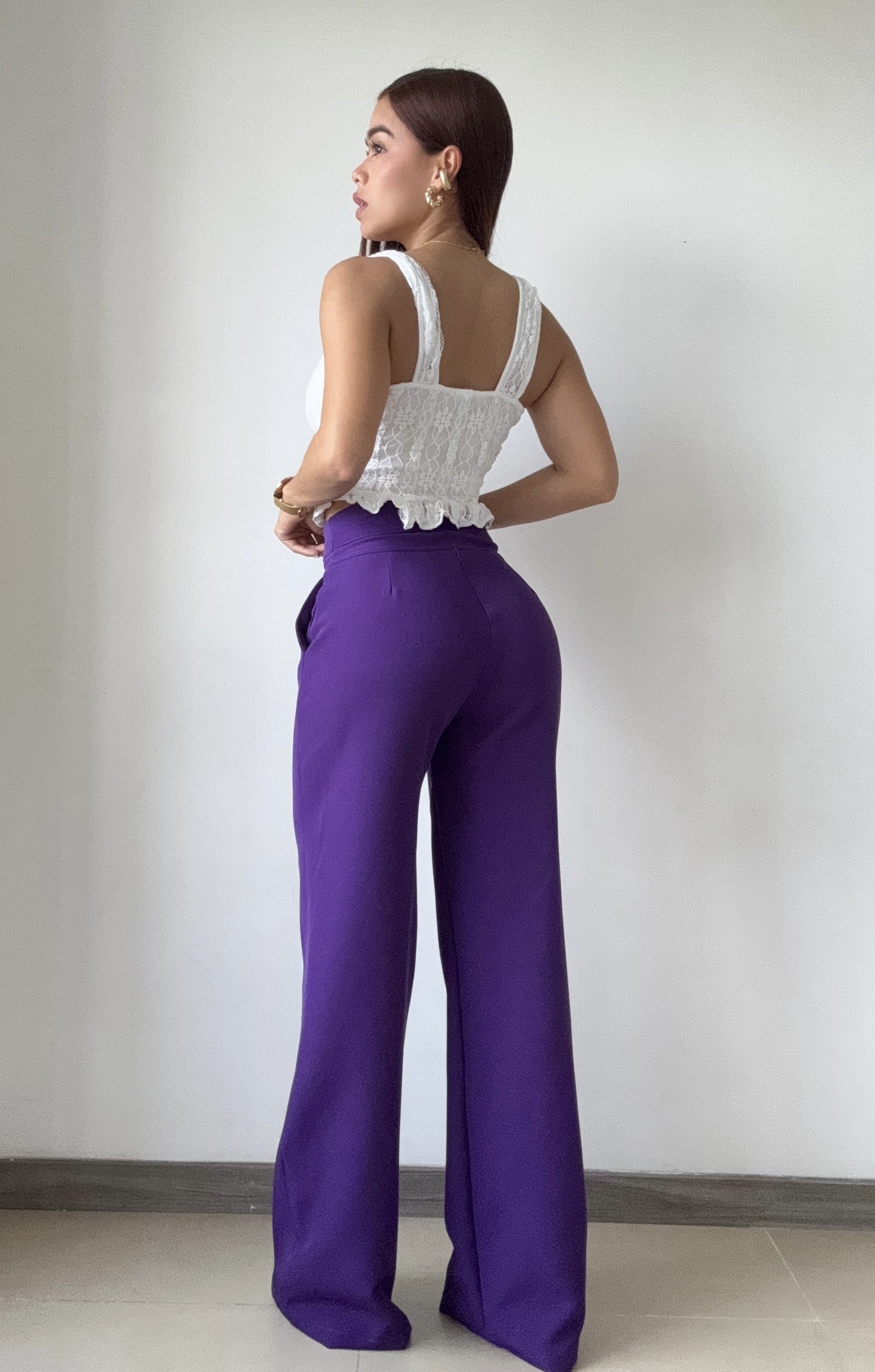 Pantalon Tapa Hebiila Con Cierre
