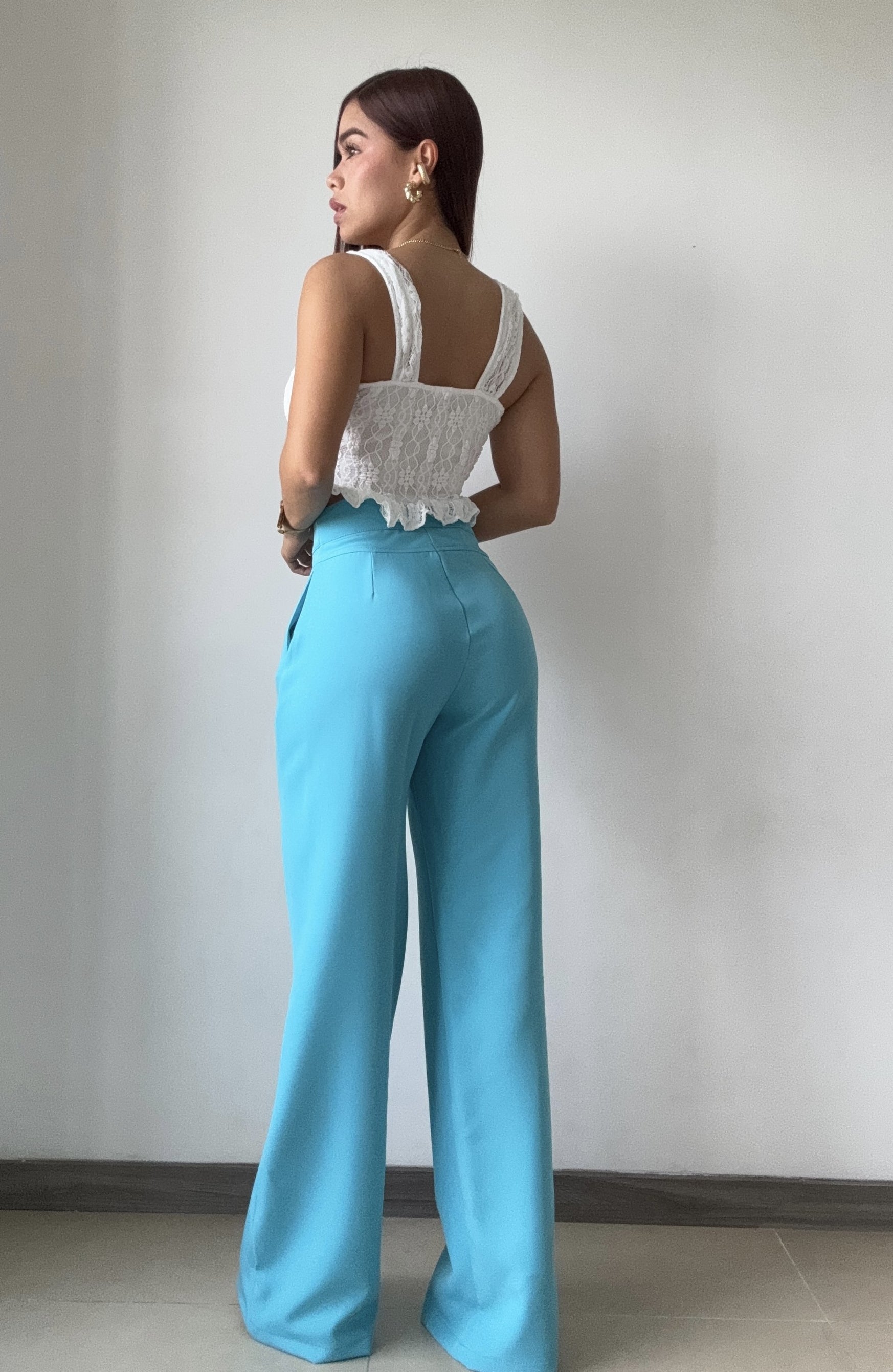 Pantalon Tapa Hebiila Con Cierre