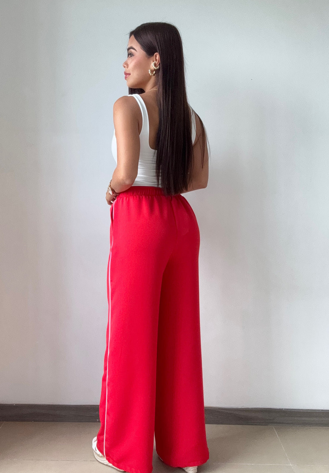 Sudadera Bota Ancha Tela Barbi