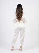 Pantalon Enresortado Con Bolsillos