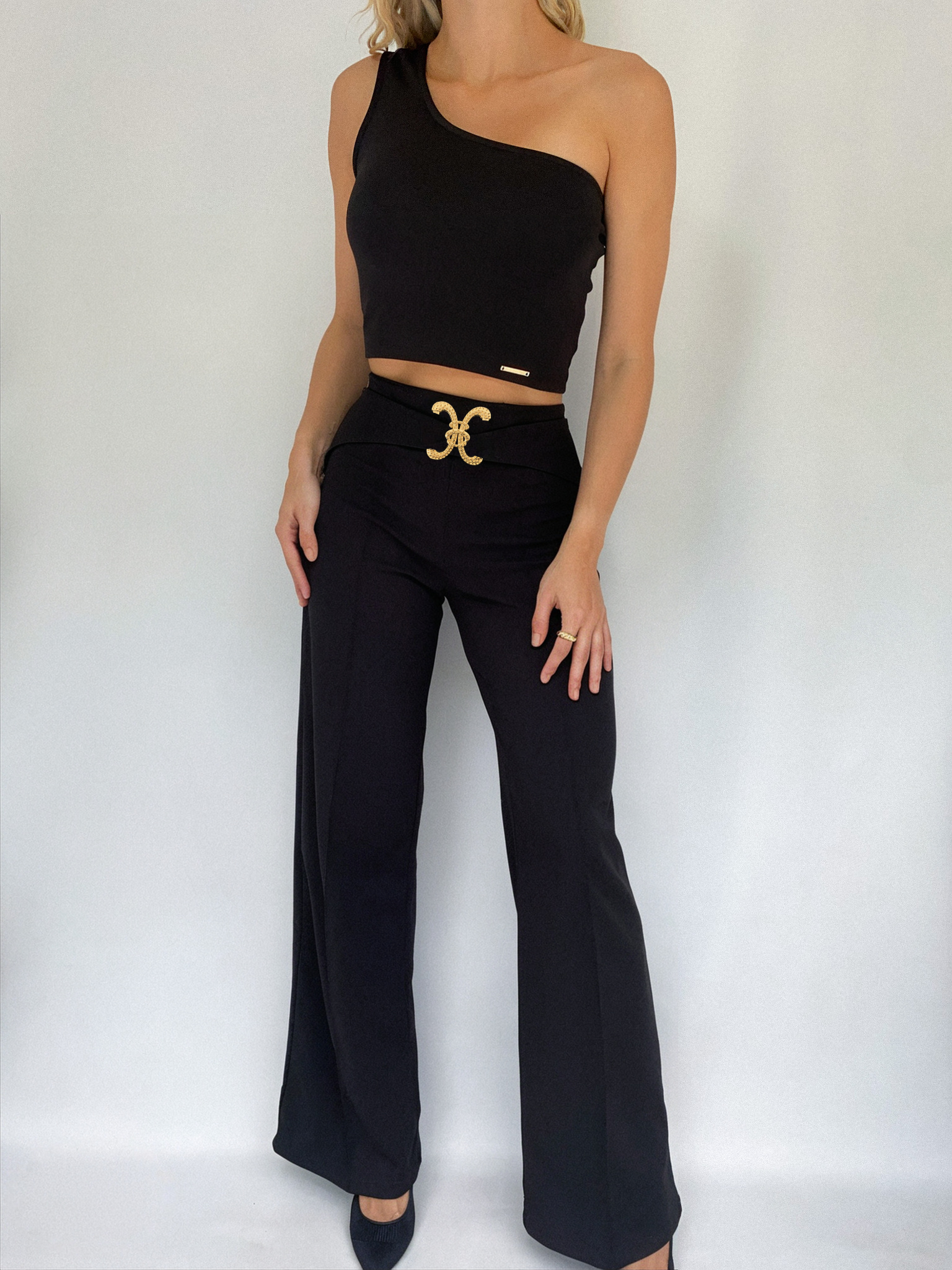 Pantalon Fajon Ancho Hebilla