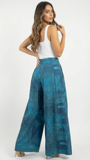 Pantalon Palazzo Imitacion Jean