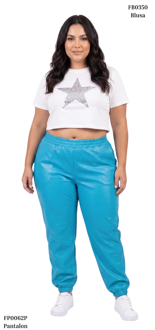 Pantalon Estilo Aladino De Talle Alto