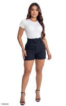 Short Correa Hebilla Redonda