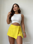 Falda Short Abertura Lateral