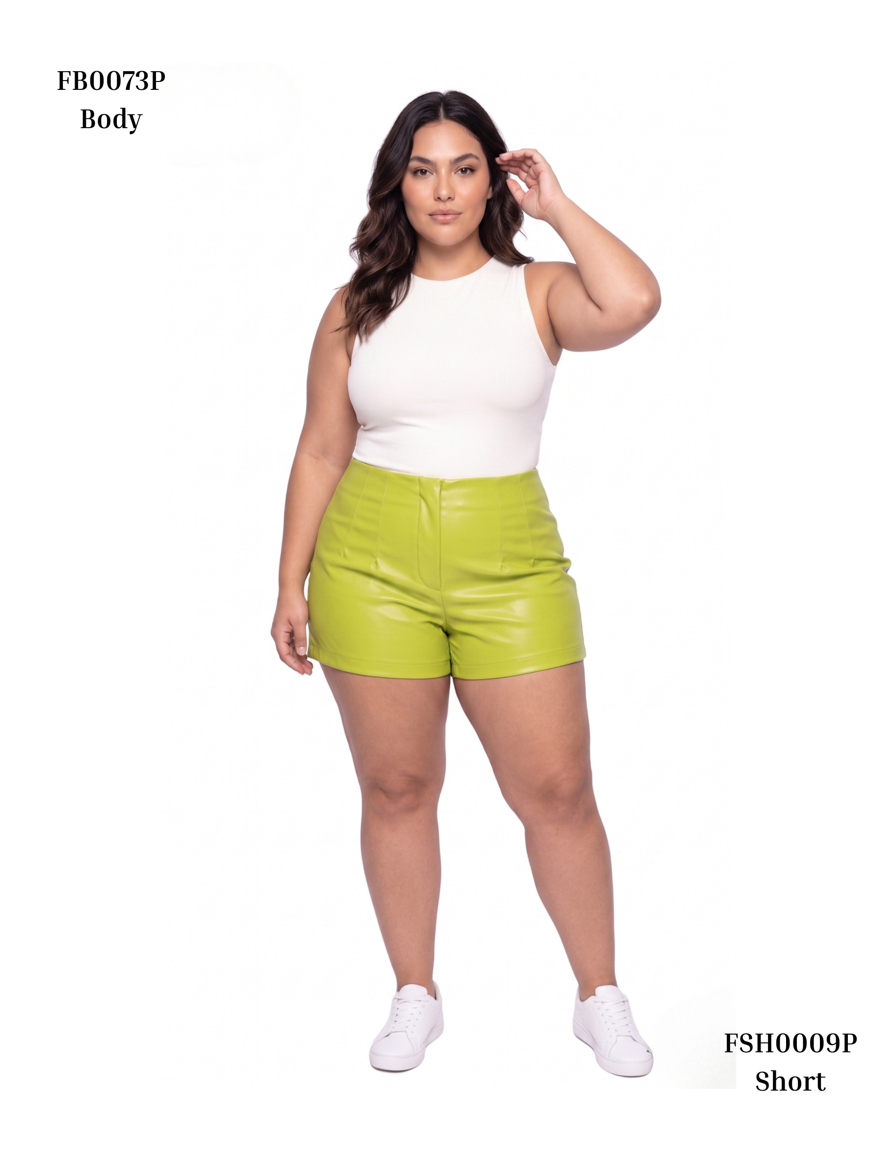 Short Cuerina Plus
