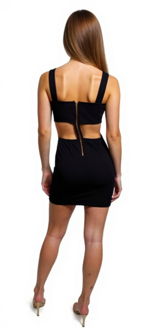 Vestido Tira Uniclor Centro Nudo