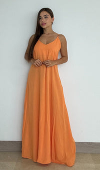 Vestido Tiras Largo