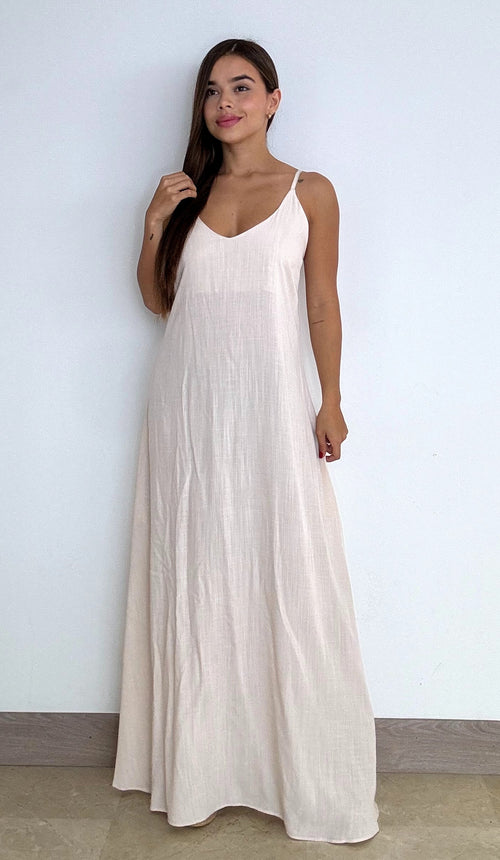 Vestido Tiras Largo