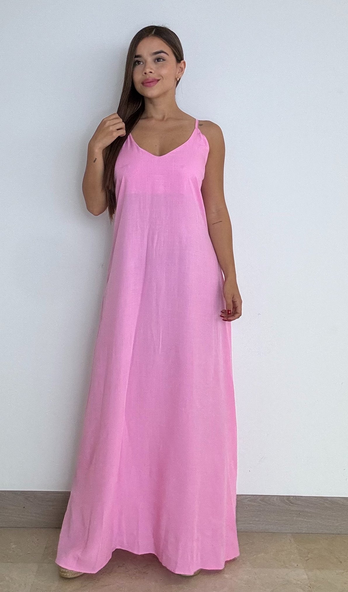 Vestido Tiras Largo