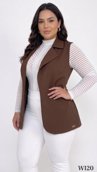 Blazer Manga Siza Talla Plus