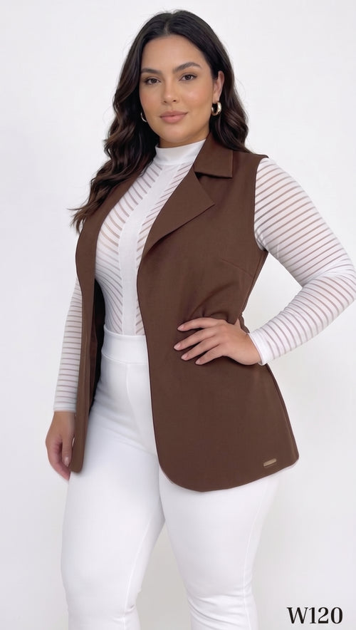 Blazer Manga Siza Talla Plus