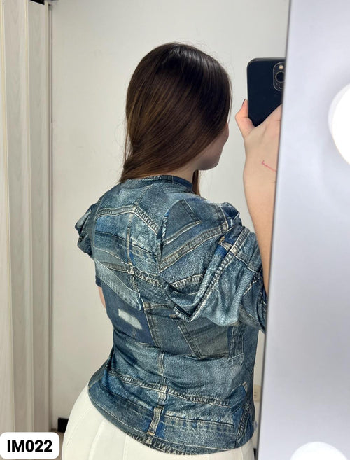 Blusa Cuello Redondo Prenses