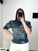 Blusa Cuello Redondo Prenses
