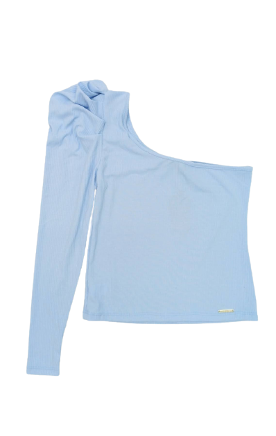 Blusa 1 Manga Larga Rib