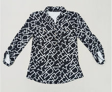 Cargar imagen en el visor de la galería, Blusa camisera manga larga botones
