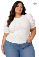Blusa Hojarota Manga Runche