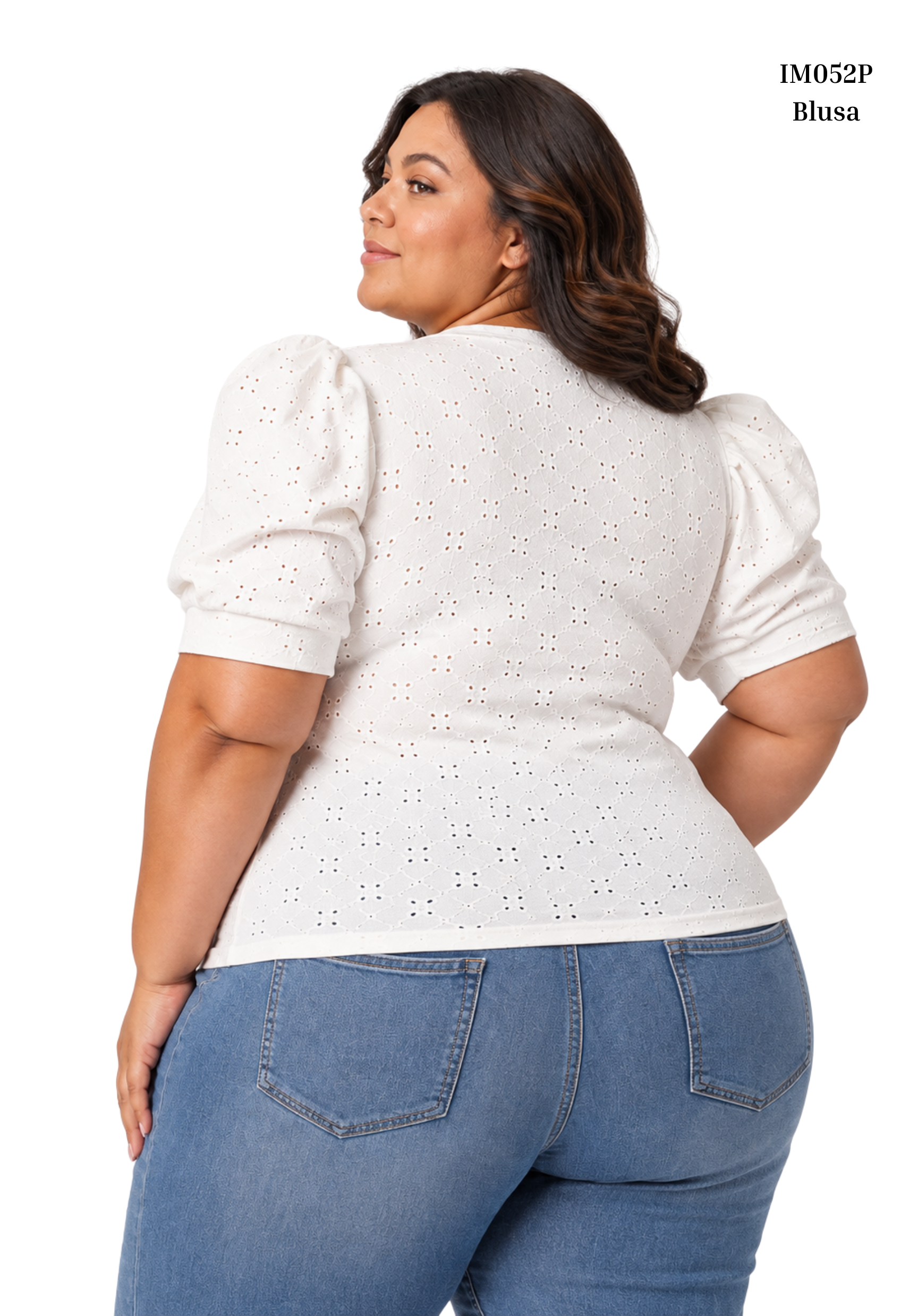Blusa Hojarota Manga Runche