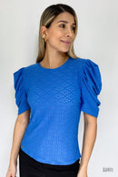 Blusa Hojarota Manga Runche