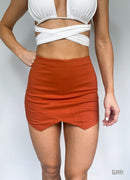 Falda Short En Punta Solo Fondo