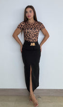 Blusa manga corta estampada