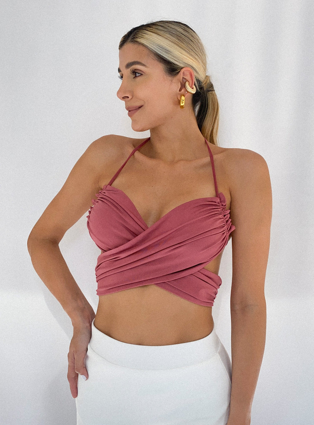 Crop Top Copa Amarrar