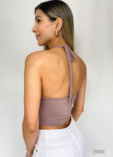 Cargar imagen en el visor de la galería, Blusa lycrada amarrar cuello
