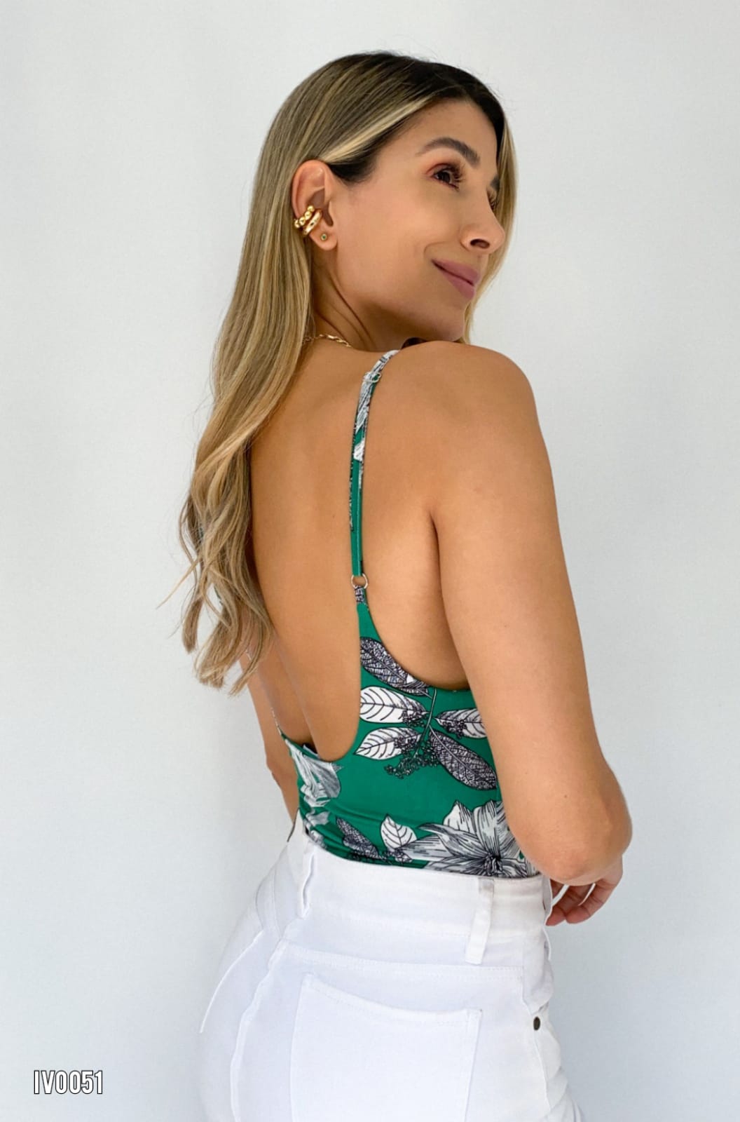 Body Tiras Estampado