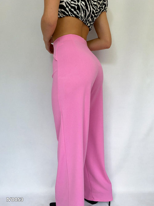 Pantalon Fajon Ancho Hebilla Enganche