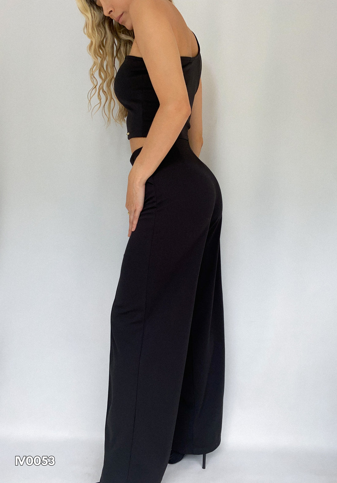 Pantalon Fajon Ancho Hebilla Enganche