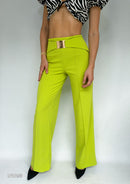 Pantalon Fajon Ancho Hebilla Enganche