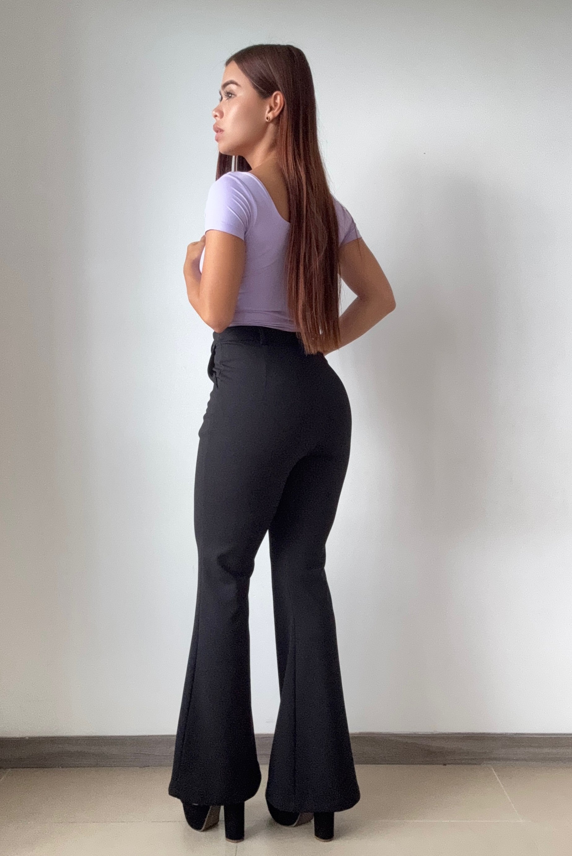 Blusa Manga Corta Escote Cuadrado