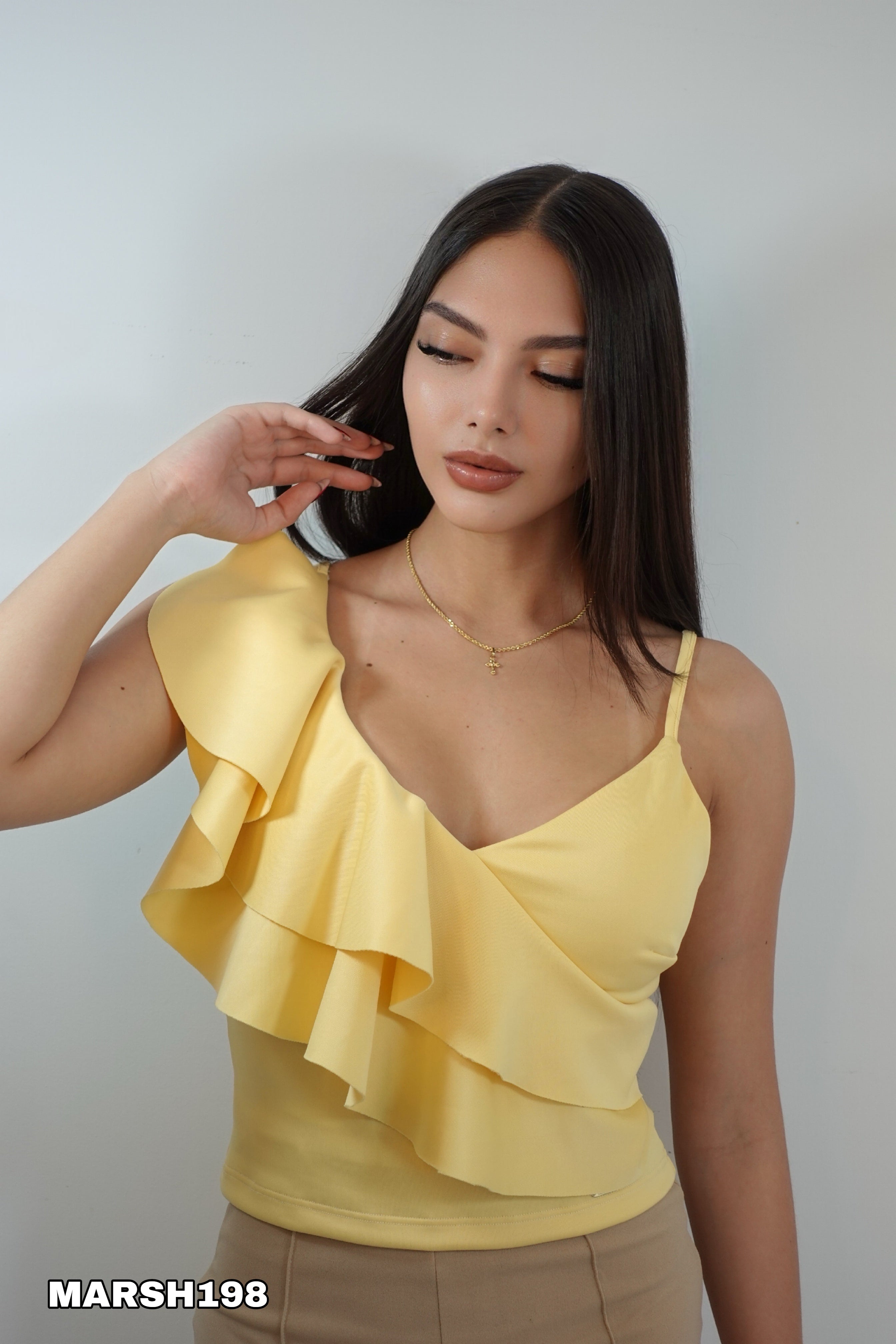 Blusa Tira Manga 2 Boleros Asimetrica
