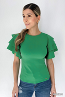 Blusa Manga Bolero 3 Tiempos