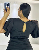 Blusa Manga Corta Bolero Talla Plus